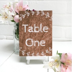 Woodland Table Number Or Name Cards
