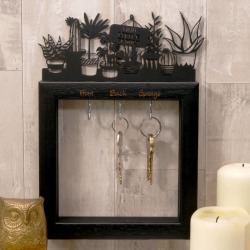 Personalised Medium Potted Plants Key Holder