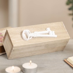 Vintage Wooden Key Box