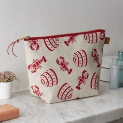 Lobster Pot Nautical Wash Bag