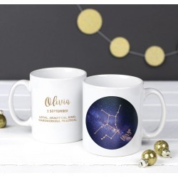 Personalised Constellation Zodiac Mug