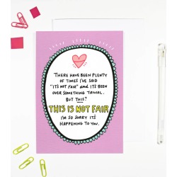 This Is Not Fair Card