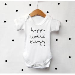 Happy Little Thing Baby Vest