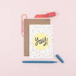 Yay Celebration Card