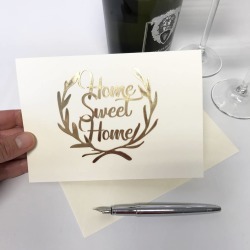 Papercut Home Sweet Home Card