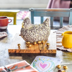 Chocolate Hen And Mini Chocolate Eggs