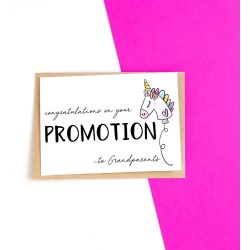 Unicorn Pregnancy Announcement Card