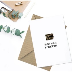 Yipee Kiyay Christmas Card And Enamel Pin
