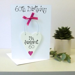 Personalised 60th Birthday Card