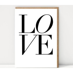 Elegant Love Greetings Card