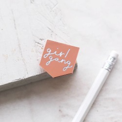 Girl Gang Enamel Pin