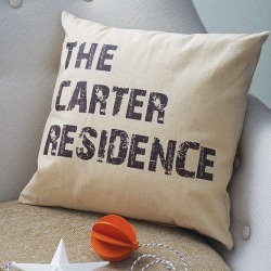 Personalised Home Cushion