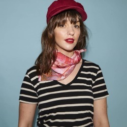 'Coral Crustacean' Lobster Print Silk Scarf
