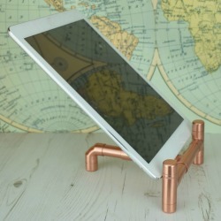 Copper Lean Back Stand For iPad Or Tablet