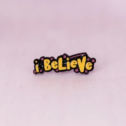 I Believe Enamel Pin