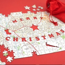 Luxury Boxed Personalised Christmas Jigsaw