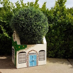 Personalised Cottage Plant Holder