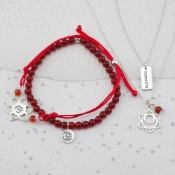 Silver Chakra Jewellery Sets