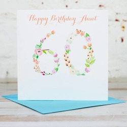 Personalised 60th Birthday Card