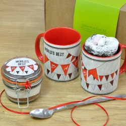 Dad Mug Fathers Day Mug Cake Kit Gift