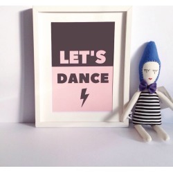 Let's Dance Colour Block Print