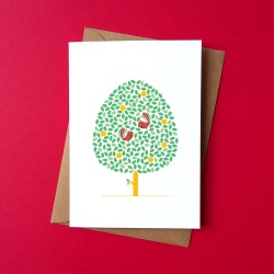 Birds Together Greetings Card