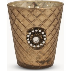Pinelands Votive with Antique Jewel Set of 6