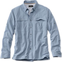 Orvis Open Air Caster Long-sleeved Shirt / Regular, Sky Blue, X Large