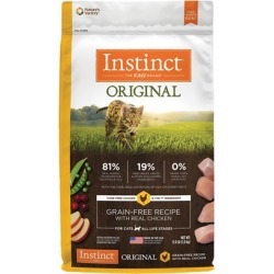 Nature's Variety Instinct Original Grain Free Recipe with Real Chicken Natural Dry Cat Food 2.2-lb
