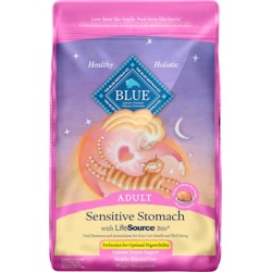 Blue Buffalo Sensitive Stomach Formula Dry Cat Food 15-lb
