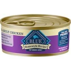 Blue Buffalo Homestyle Chicken Dinner with Garden Vegetables for Toy Breed Canned Dog Food 5.5-oz, case of 24