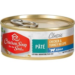 Chicken Soup For The Soul Adult Canned Cat Food 5.5-oz, case of 24