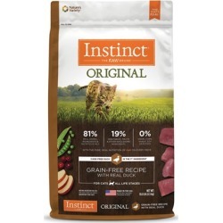 Nature's Variety Instinct Original Grain Free Recipe with Real Duck Natural Dry Cat Food 4.5-lb