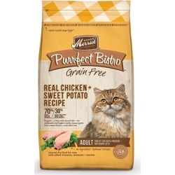 Merrick Purrfect Bistro Grain Free Real Chicken Recipe Dry Cat Food 7-lb