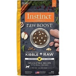 Nature's Variety Instinct Raw Boost Grain Free Recipe with Real Chicken Natural Dry Cat Food 10-lb