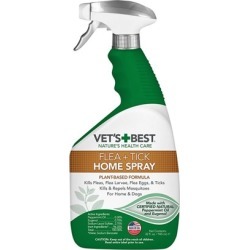 Vets Best Natural Flea+Tick Home Spray 32Oz Vets Nat Flea Home Spray 32Oz