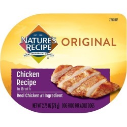 Nature's Recipe Chicken Recipe in Broth Wet Dog Food 2.75-oz, case of 12