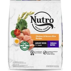 Nutro Wholesome Essentials Small Bites Chicken, Whole Brown Rice and Sweet Potato Dry Dog Food 15-lb