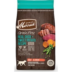 Merrick Grain Free Real Duck and Sweet Potato 4 lbs