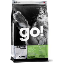 Petcurean Go! Sensitivity + Shine Freshwater Trout + Salmon Recipe 16 Lb bag
