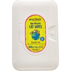 Earthbath Hypo-Allergenic Cat Wipes 100 wipes
