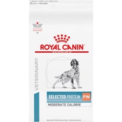 Royal Canin Veterinary Diet Canine Selected Protein Adult Pw Moderate Calorie Dry Dog Food 7 lb Bag