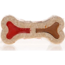 Filled Rawhide Bones 3' Ham and Cheese