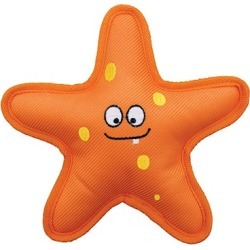 KONG Belly Flops Starfish Floating Dog Toy Plush Toy