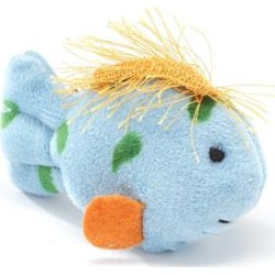 MultiPet Look Who's Talking Fish Cat Toy 1.25 Inch Catnip Toy