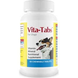 Vita-Tabs For Dogs, 60 Chewable tablets 60 Chewable Tablets
