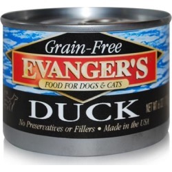 Evanger's Grain-Free Dog/Cat Canned Food Beef - 6 oz cans / case of 24