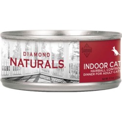 Diamond Naturals Indoor Hairball Control Adult Formula Canned Cat Food 5.5-oz, case of 24