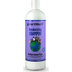Earthbath Deodorizing Mediterranean Magic Shampoo for Dogs and Cats 16 oz. Bottle