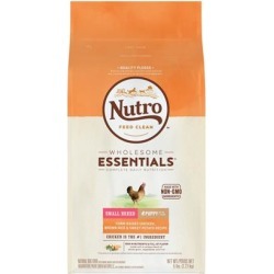 Nutro Wholesome Essentials Small Breed Puppy Chicken, Whole Brown Rice and Sweet Potato Dry Dog Food 5-lb